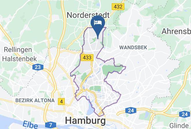Stadt Hamburg - Das Wattkorn Speisenwirtschaft Und Hotel Maps