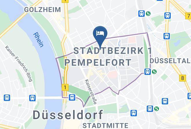 Das Weiss Blaue Haus Map