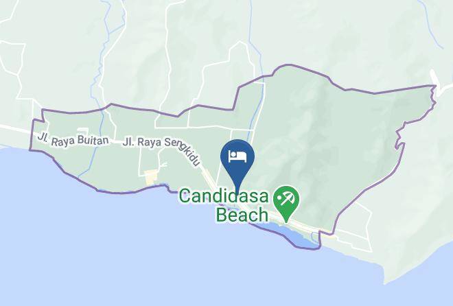 Karangasem Regency - Dasawana Resort Maps