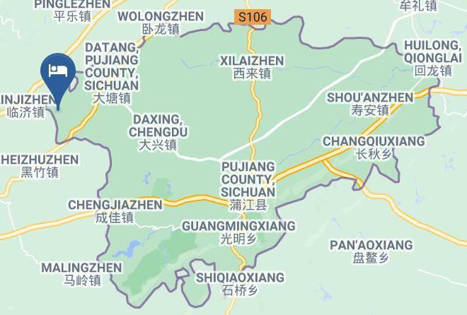 Chengdu - Dasein Mingyue Hotel Maps