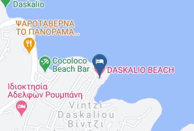 East Attica - Daskalio Beach Hotel Maps