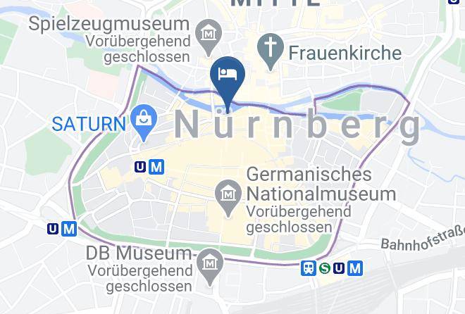 Nuremberg - Daspaul Restaurant & Hotel Maps