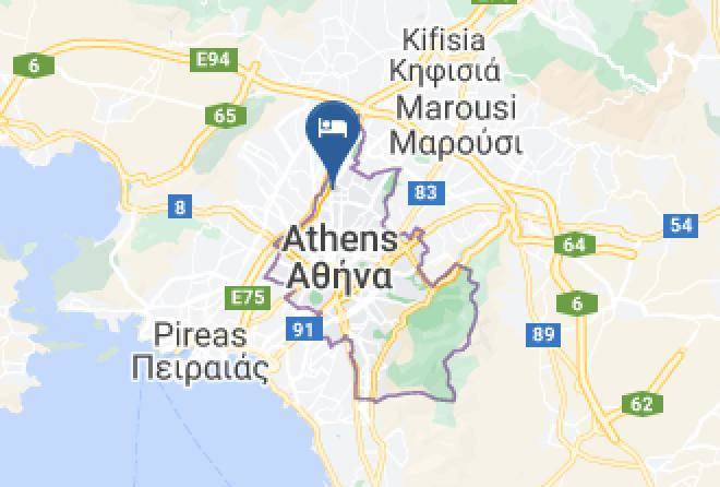 Central Athens - Dassis Double Standard Maps