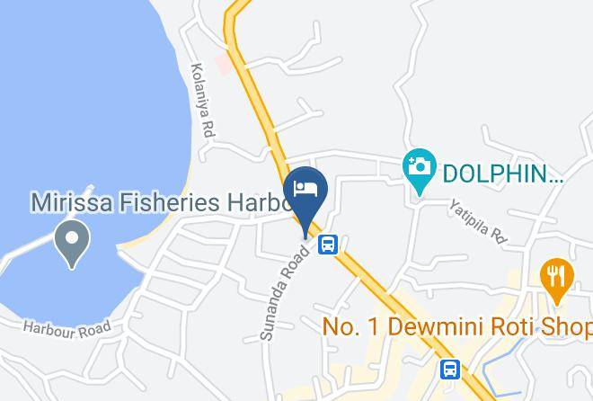 Galle - Dasuna Guest & Restaurant Maps