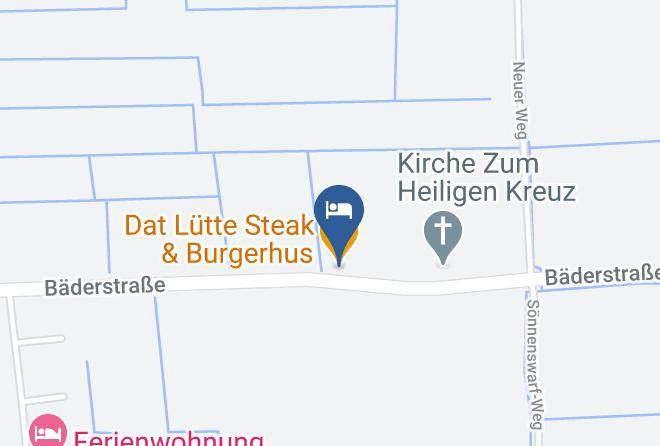 Nordfriesland - Dat Lutte Steak & Burgerhus Maps