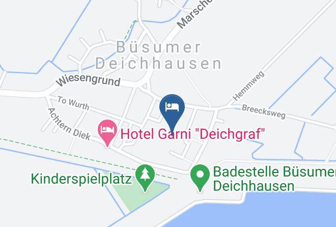 Dithmarschen - Dat Lutte Strandhus Maps