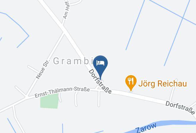 Vorpommern Greifswald - Dat Reethus Grambin 4 Sterne Ferienhaus Maps