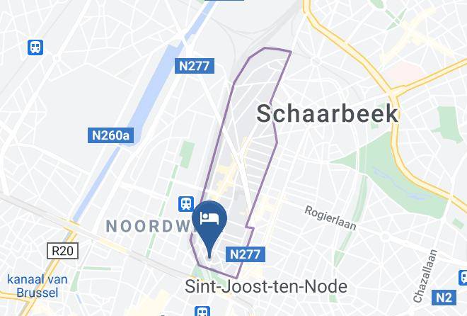 Saint Josse Ten Noode - Data Centre Maps