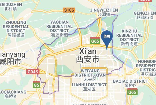 Xi An - Datang Jinhui Theme Hotel Maps