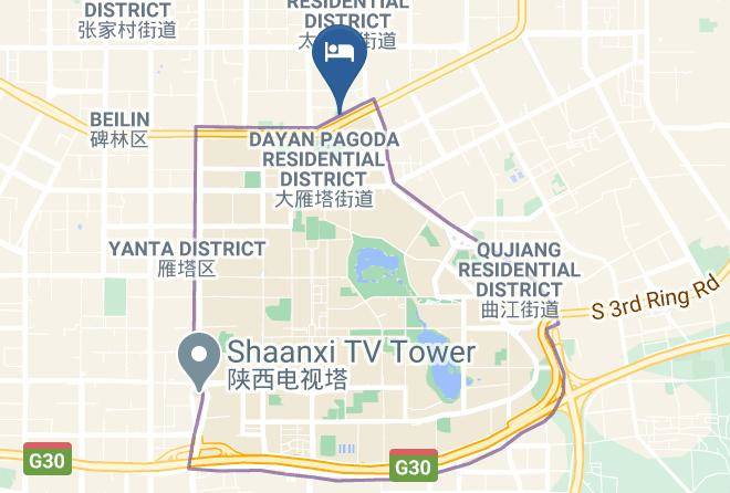 Xi An - Datang Lehe Theme Hotel Maps