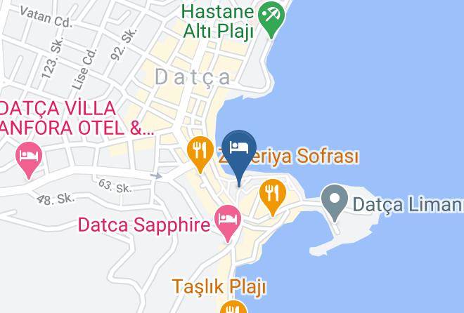 Datca - Datca Deniz Otel Maps