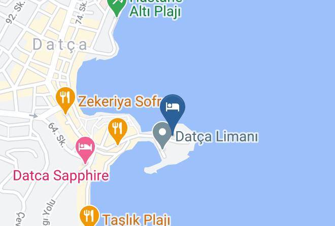 Datca - Hotel Club Dorya Maps
