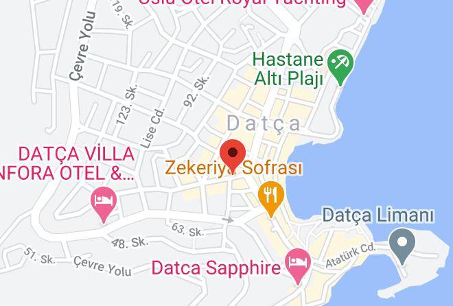 Datca - Datca Kilic Hotel Maps