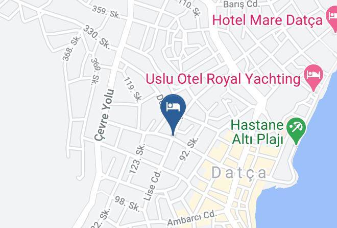 Datca - Datca Zeytin Evleri Maps