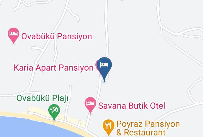 Mugla - Datcanka Ahsap & Kutuk Evler Maps