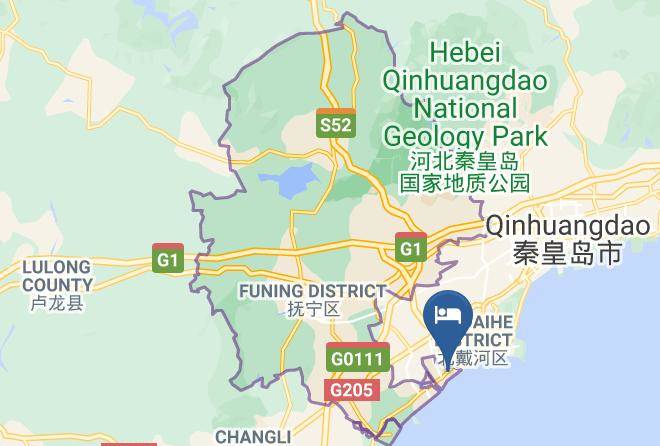 Qinhuangdao - Datong Tielian Nandaihe Training Center Maps