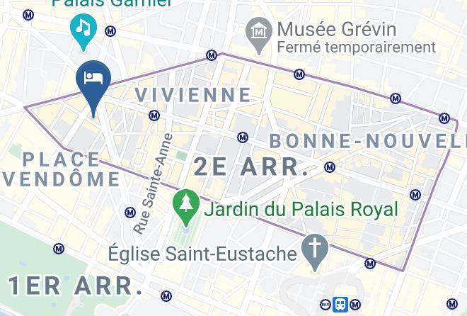 Paris - Daunou Opera Maps