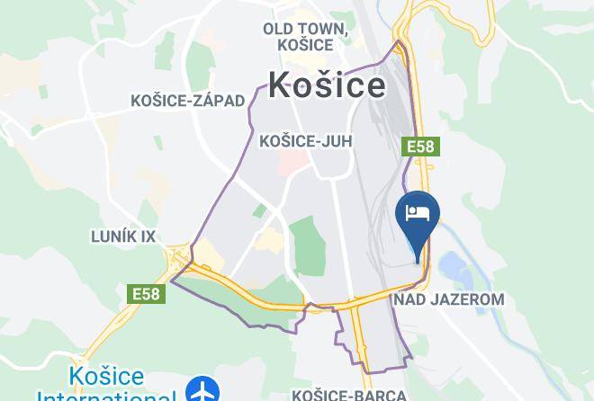 Kosice Juh - Hotel David Maps