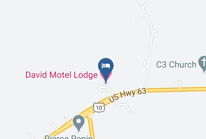 Pierce - David Motel Lodge Maps