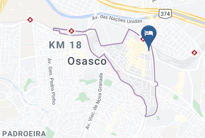 Osasco - David Plaza Hotel Maps