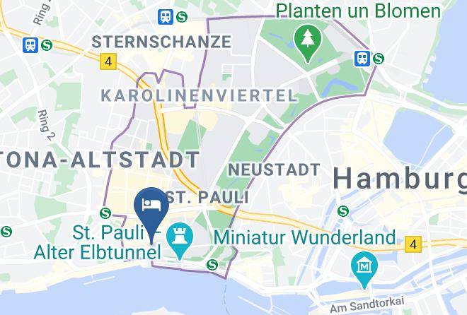 Stadt Hamburg - David's Bar & Lounge Maps