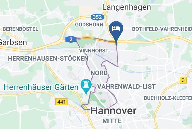 Stadt Hannover - Davidoff Hotel Maps