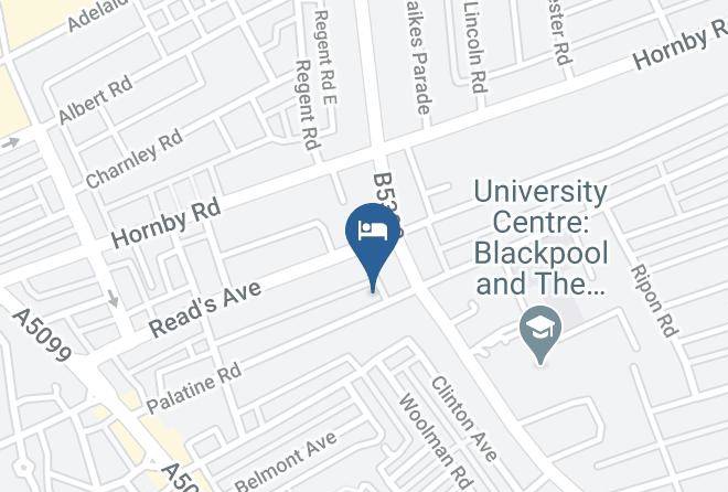 Blackpool - Daville Hotel Maps