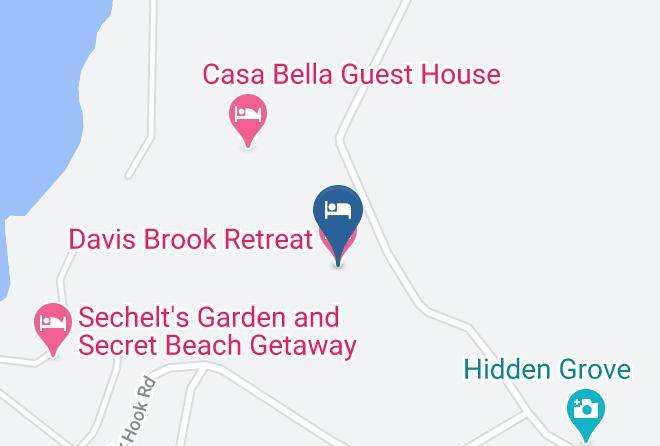 Sunshine Coast - Davis Brook Retreat Maps