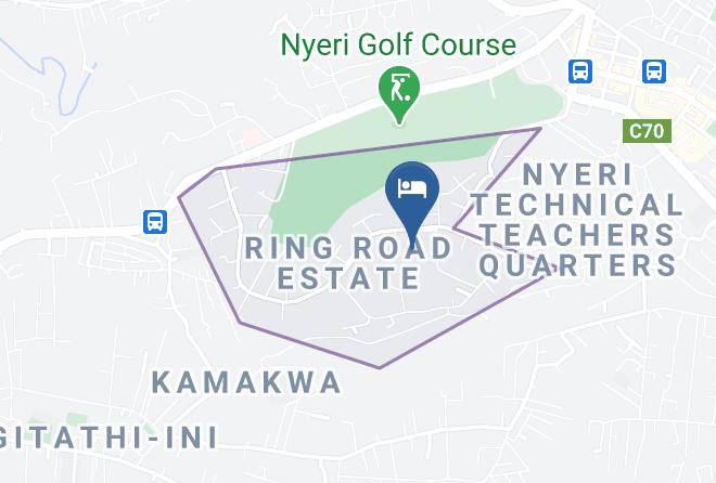 Nyeri - Davis Court Nyeri Maps