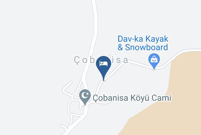 Isparta - Davras Dalka Butik Otel Maps