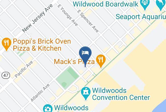 Dawn And Nova Motel Map