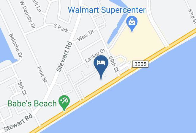 Galveston - Dawn Beach Condominiums Maps