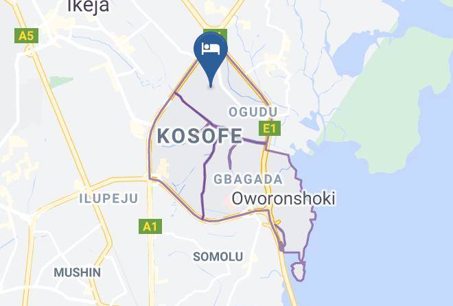 Kosofe - Dawn Carrington Hotels & Suites Maps