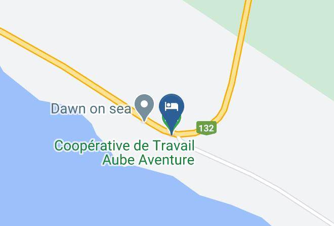 La Cote De Gaspe Regional County Municipality - Cooperative De Travail Aube Aventure Maps