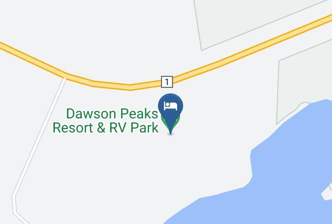 Teslin - Dawson Peaks Resort & Rv Park Maps