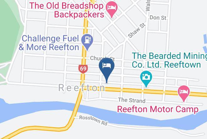 Buller - Reefton Autolodge Maps