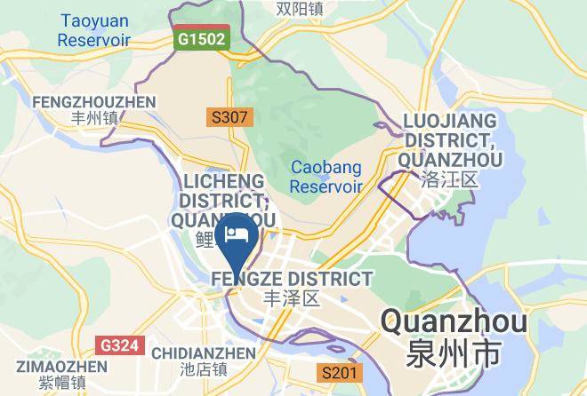 Quanzhou - Daxi Hotel Maps