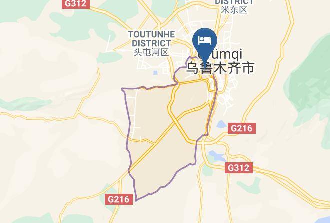 Urumqi - Daxiang Hotel Maps