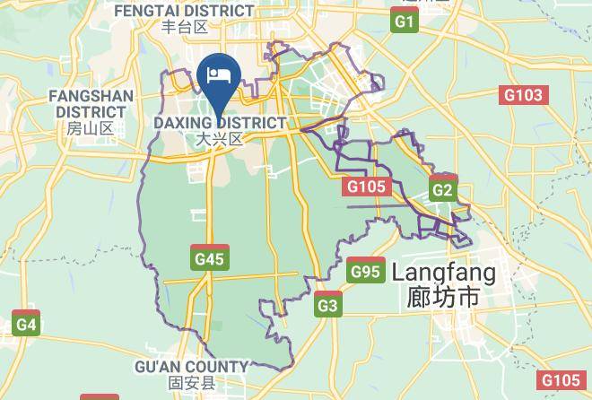 Daxing District - Daxing Hotel Maps