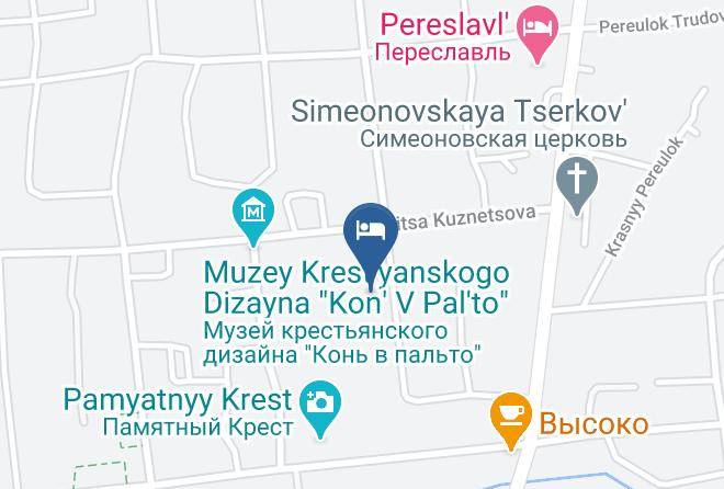 Pereslavl Zalesskiy - Day And Night Mini Hotel Maps