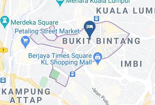 Kuala Lumpur - Day Cocoon Hotel Maps