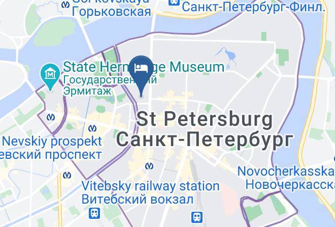 Saint Petersburg - Day Dream Hotel Maps
