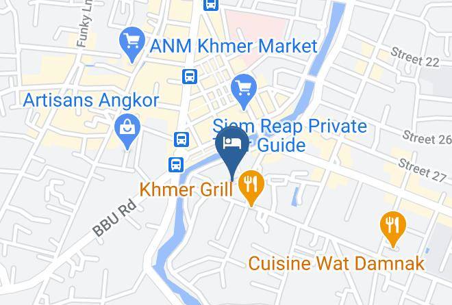 Day Sunrise Boutique Hotel Karte - Siem Reap - Siem Reab Town