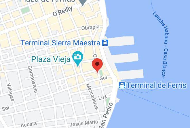 La Habana Vieja - Dayami Mas Alberto Habana Vieja Maps