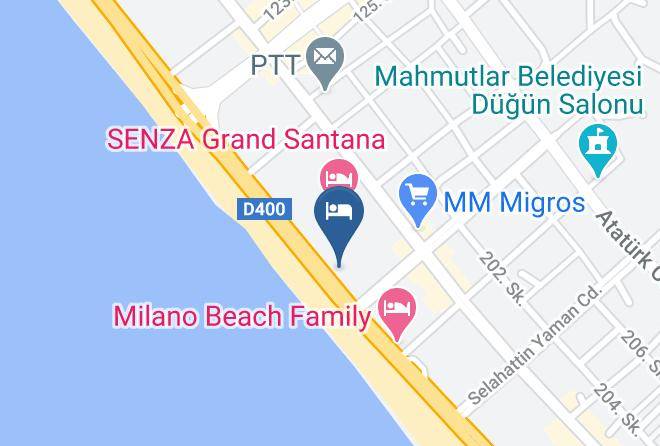 Alanya - Dayi Diamond Hotel Maps