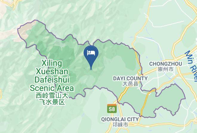 Chengdu - Dayi Qingshan Moon Hotel Maps