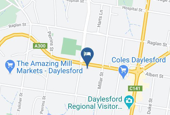 Hepburn - Daylesford Central Motor Inn Maps