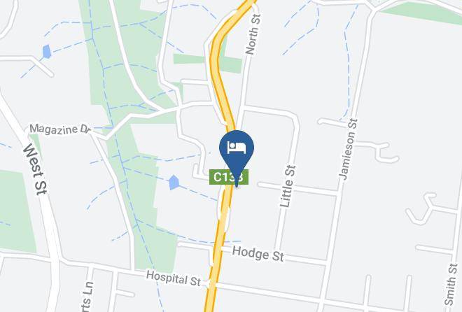 Hepburn - Daylesford Spa Accommodation Maps
