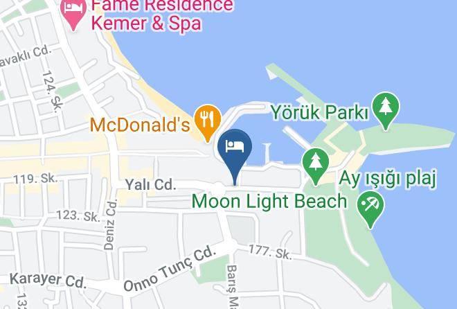 Kemer - Day&night Connected Imperial Turkiz Hotel Maps