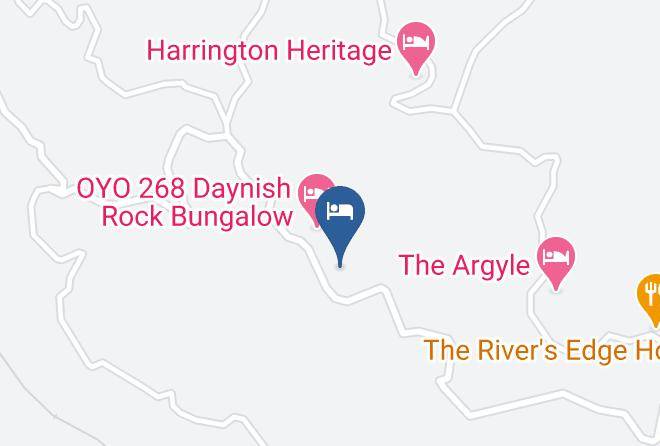 Kandy - Daynish Rock Bungalow Maps